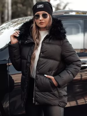 Ženska jakna DSTREET NORDKOLL TY4711 ČRN