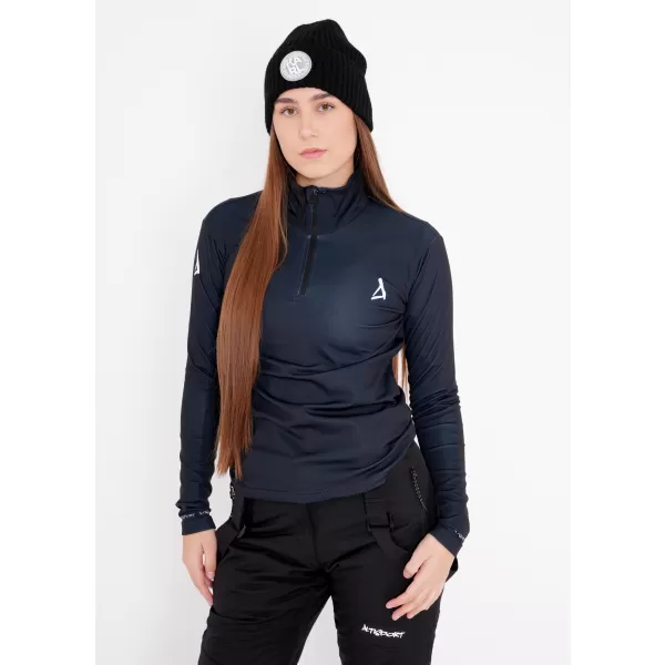  Ženska premium funkcionalna termo jopica ALTISPORT VOJ/ALW000TER03 ČRNA 