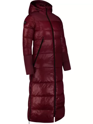 Ženski zimski plašč NORDBLANC WINTERNIGHT NBWJL8077 BORDO
