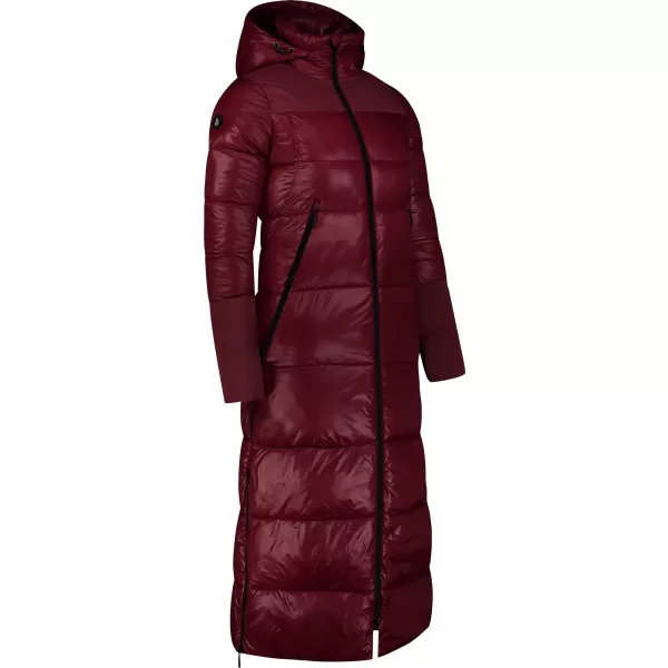  Ženski zimski plašč NORDBLANC WINTERNIGHT NBWJL8077 BORDO 