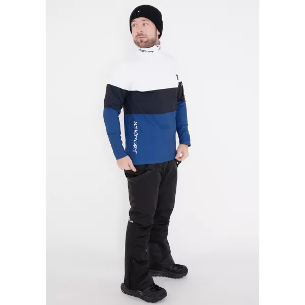  Moški vrhunski funkcionalni termo pulover ALTISPORT VOJ/ALM051TER03 BELO MODRA 