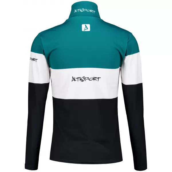  Ženska premium funkcionalna termo jopica ALTISPORT VOJ/ALW051TER03 KEROZIN-ČRNA 