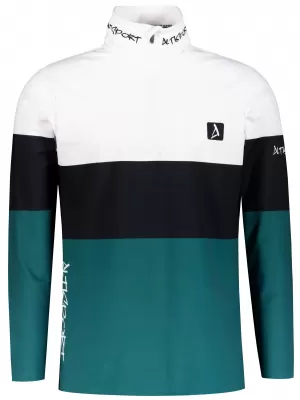 Moški vrhunski funkcionalni termo pulover ALTISPORT VOJ/ALM051TER03 BELO ZELENA