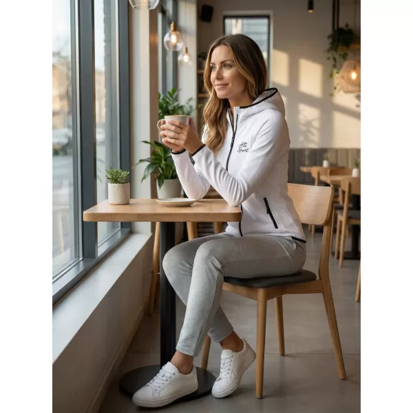  Ženski funkcionalni športni pulover ALTISPORT ALW056418 BELA 