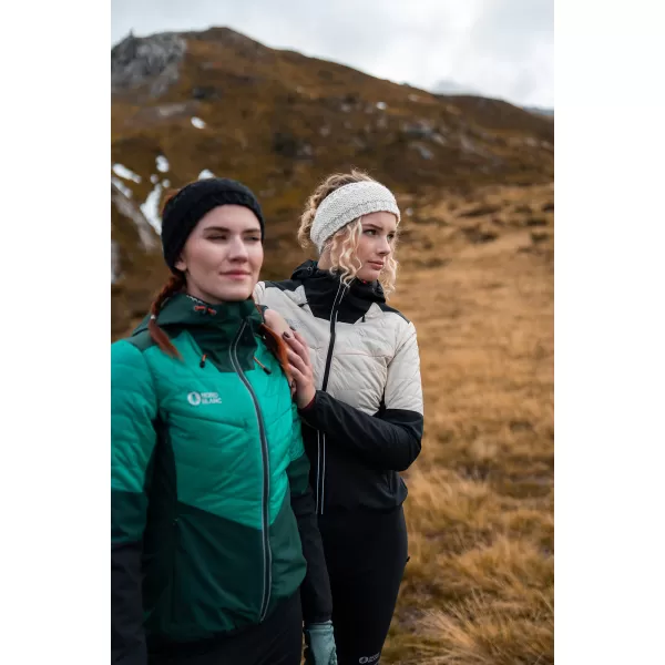  Ženska športna jakna NORDBLANC ICEBERGS NBWJL8112 TEMNO ZELENA 