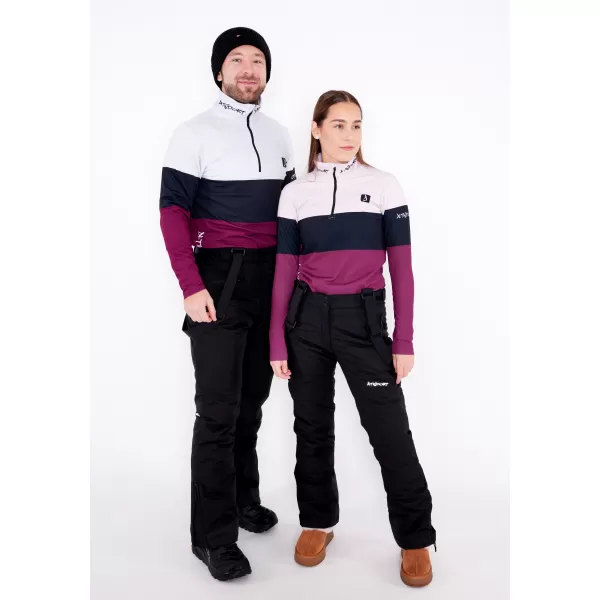  Moški vrhunski funkcionalni termo pulover ALTISPORT VOJ/ALM051TER03 BORDO 