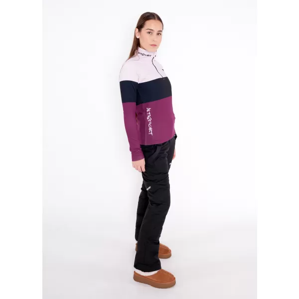  Ženska premium funkcionalna termo jopica ALTISPORT VOJ/ALW051TER03 BORDO 
