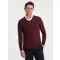 Moški pulover OMBRE OM-SWSW-0102 MAROON