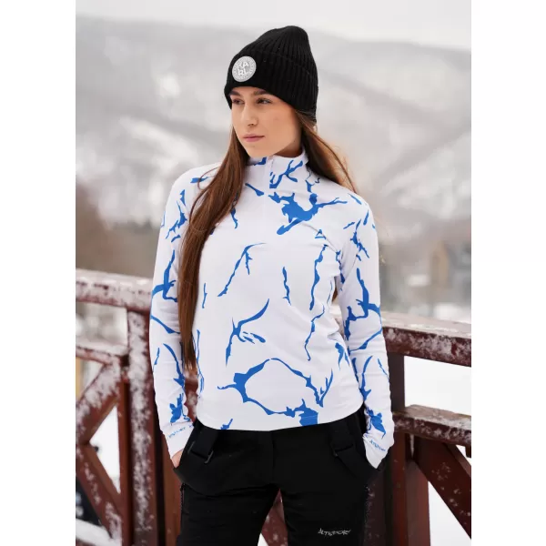  Ženska premium funkcionalna termo jopica ALTISPORT VOJ/ALW052TER03 BELA 