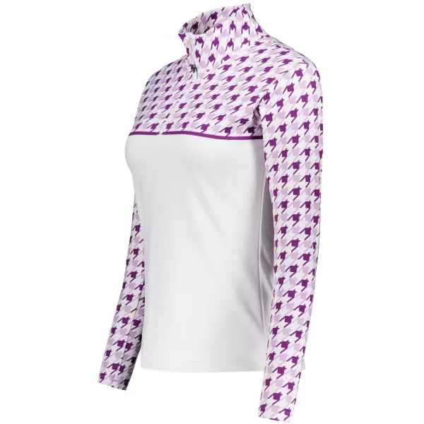  Ženska premium funkcionalna termo jopica ALTISPORT VOJ/ALW048TER03 BELA/VIJOLIČNA 