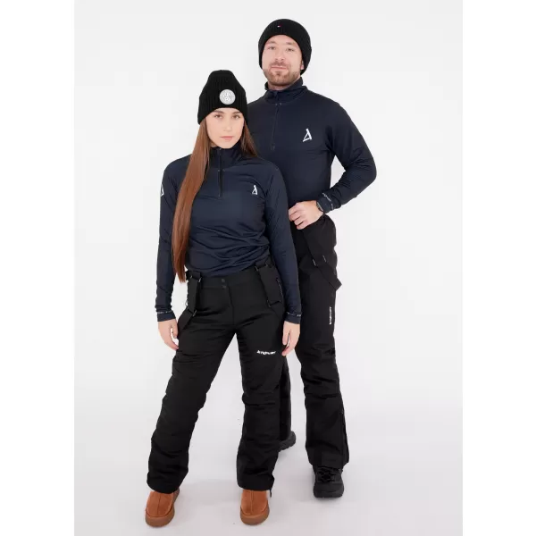  Moški vrhunski funkcionalni termo pulover ALTISPORT VOJ/ALM000TER03 ČRNA 