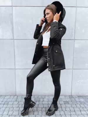 Plašč DSTREET GODDESS TY3867 ČRN