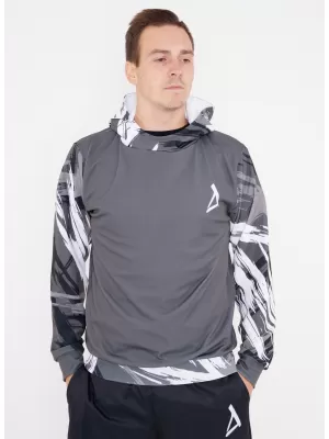 Moški vrhunski funkcionalni pulover ALTISPORT VOJ/ALM039MI01 SIVA
