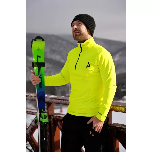  Moški vrhunski funkcionalni termo pulover ALTISPORT VOJ/ALM000TER03 NEON RUMENA 