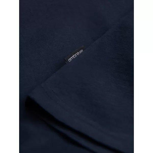  Srajca OMBRE OM-TSBS-0146 MORNARSKO MODRO 