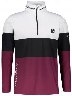 Moški vrhunski funkcionalni termo pulover ALTISPORT VOJ/ALM051TER03 BORDO