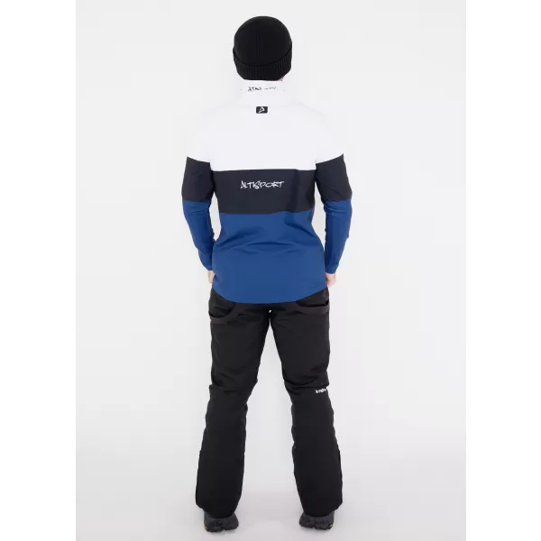  Moški vrhunski funkcionalni termo pulover ALTISPORT VOJ/ALM051TER03 BELO MODRA 