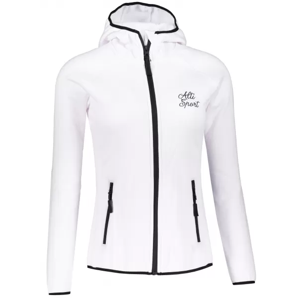  Ženski funkcionalni športni pulover ALTISPORT ALW056418 BELA 