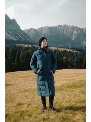 Ženski zimski plašč NORDBLANC BLANKET NBWJL8071 MODRA