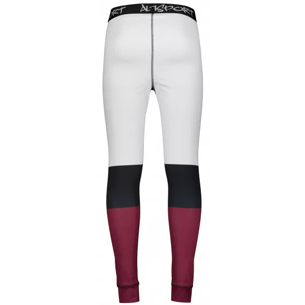  Moške premium funkcionalne termo hlače ALTISPORT VOJ/ALM051TER02 BORDO 