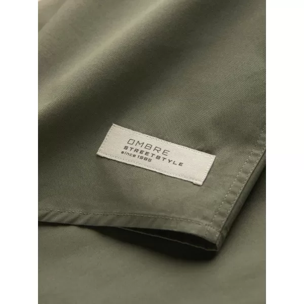  Srajca OMBRE OM-SHSS-0168 KHAKI 