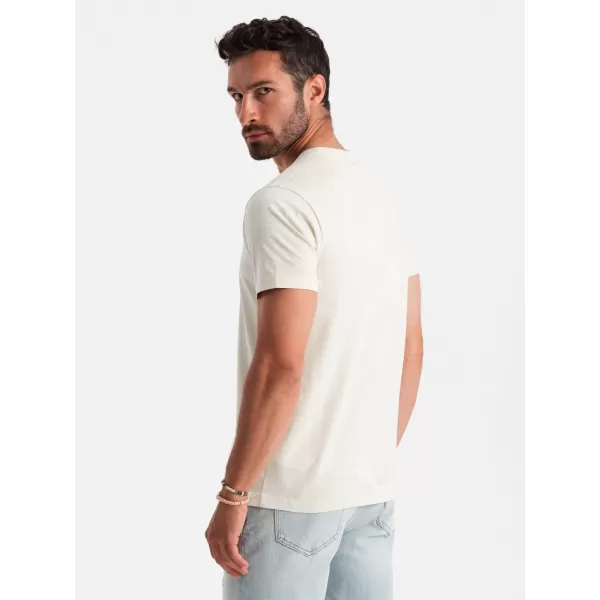  Srajca OMBRE OM-TSFP-0184 SMETANA 