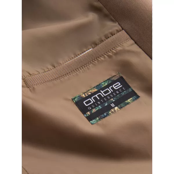  Moški plašč OMBRE OM-COSC-0112 KAVA 