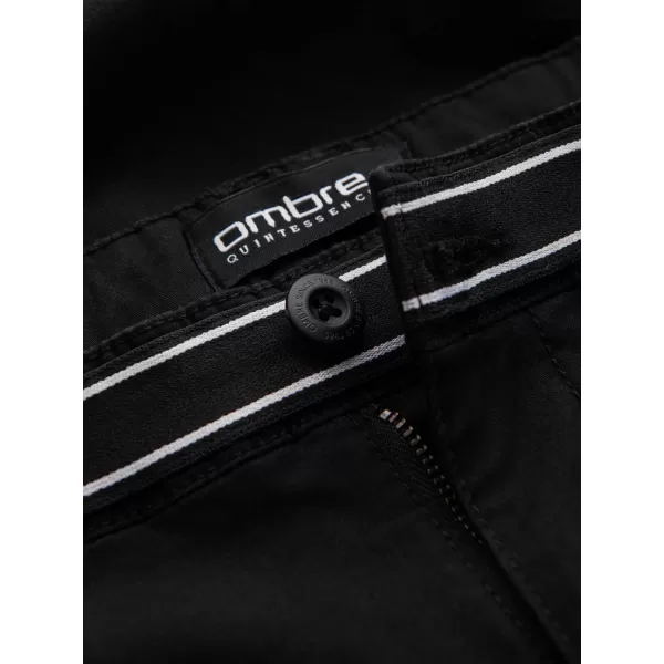  Hlače OMBRE OM-PACP-0118 ČRN 
