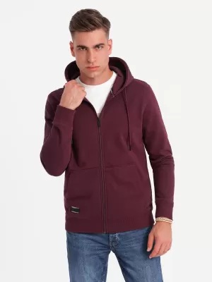 Moška jopica OMBRE OM-SSBZ-0160 MAROON