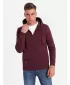 Moška jopica OMBRE OM-SSBZ-0160 MAROON