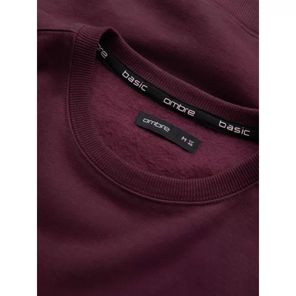  Moška jopica OMBRE OM-SSBN-0159 MAROON 