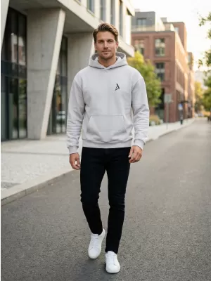 Moški pulover ALTISPORT BYB/ALM002BY284 SIVA