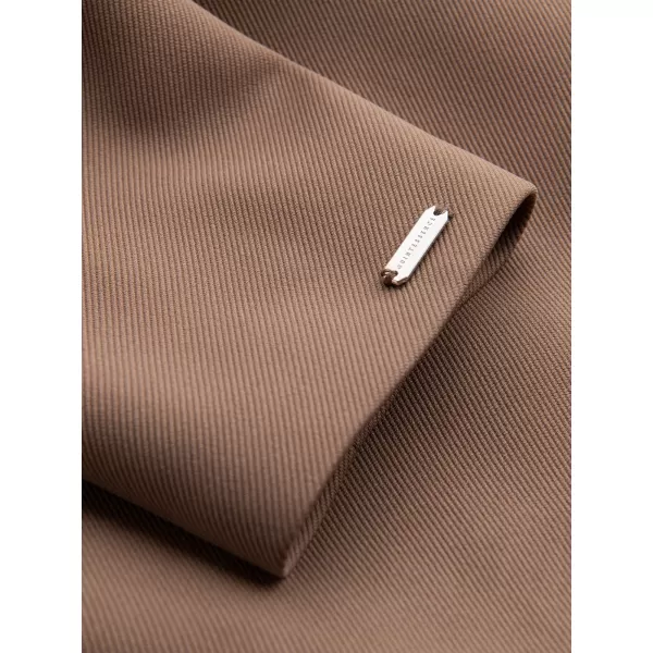  Moški plašč OMBRE OM-COSC-0112 KAVA 