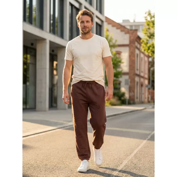  Moške trenirke ALTISPORT BYB/ALM002BY286 ČOKOLADNO RJAVA 