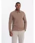 Srajca OMBRE OM-POLS-0131 RJAVA