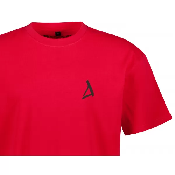  Moška prevelika majica s kratkimi rokavi ALTISPORT BYB/ALM002BY102 RDEČA 