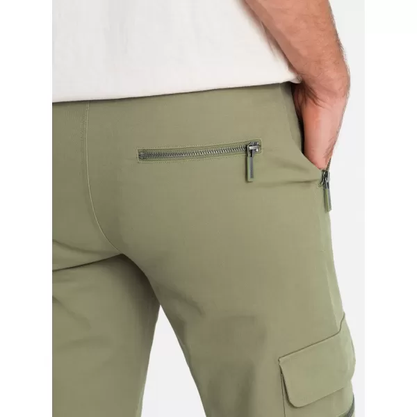  Hlače OMBRE OM-PACG-0204 OLJK 