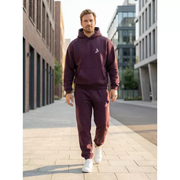  Moški pulover ALTISPORT BYB/ALM002BY284 BORDO 