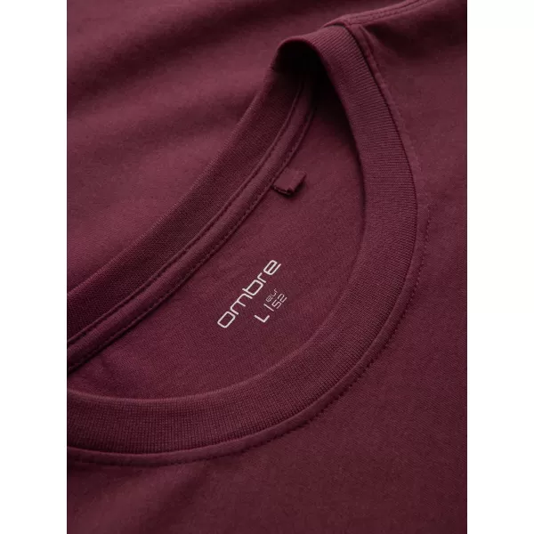  Srajca OMBRE OM-TSCT-0108 MAROON 