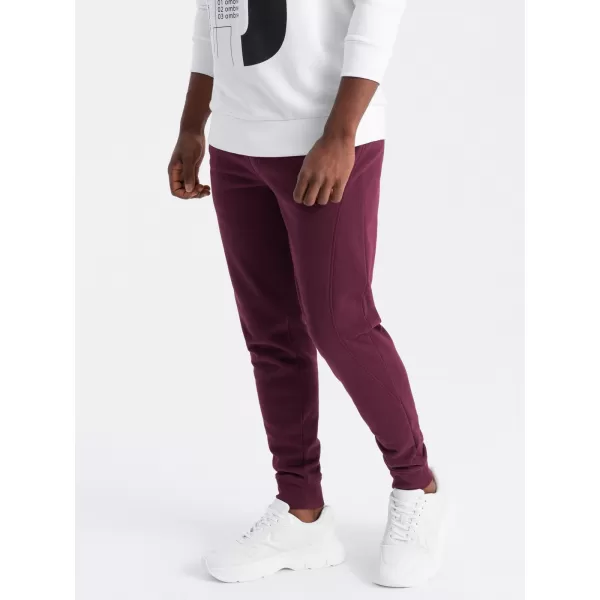  Moške sledilne obleke OMBRE OM-PABS-0174 MAROON 
