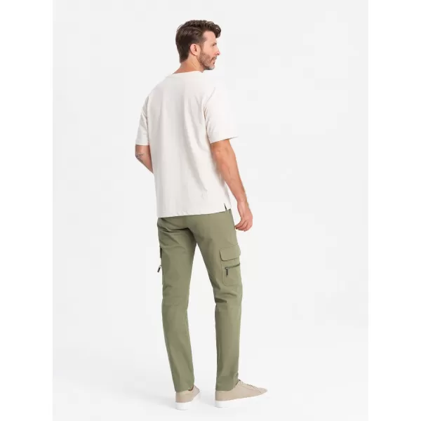  Hlače OMBRE OM-PACG-0204 OLJK 