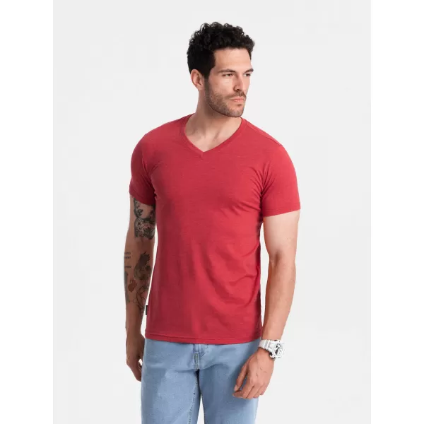  Srajca OMBRE OM-TSBS-0145 RDEČA MELANGE 