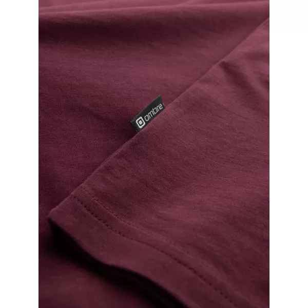  Srajca OMBRE OM-TSCT-0108 MAROON 
