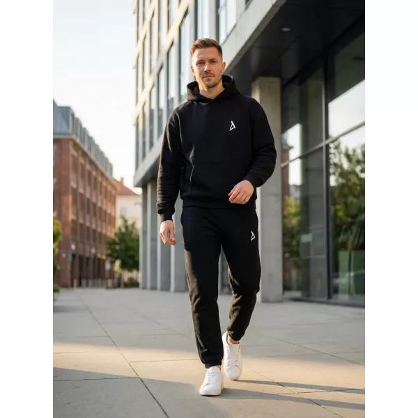  Moški pulover ALTISPORT BYB/ALM002BY284 ČRNA 