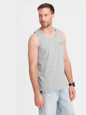 Tank Top OMBRE OM-TSTT-0191 SIVA MELANGE