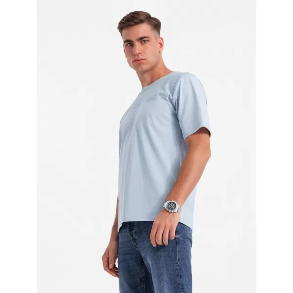  Srajca OMBRE OM-TSCT-0171 SVETLO MODRA 