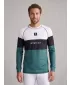 Moška premium termo majica z dolgimi rokavi ALTISPORT VOJ/ALM051TER01 BELO ZELENA