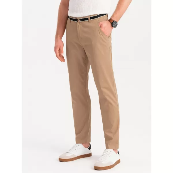  Hlače OMBRE OM-PACP-0118 PESEK 