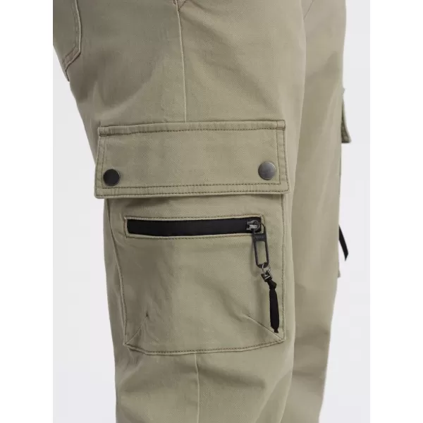  Hlače OMBRE OM-PAJO-0125 KHAKI 