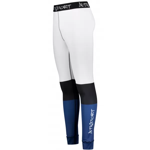  Moške premium funkcionalne termo hlače ALTISPORT VOJ/ALM051TER02 BELO MODRA 